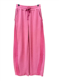 Sundry Women's Raw Seamed Pants in mauve - women's pants