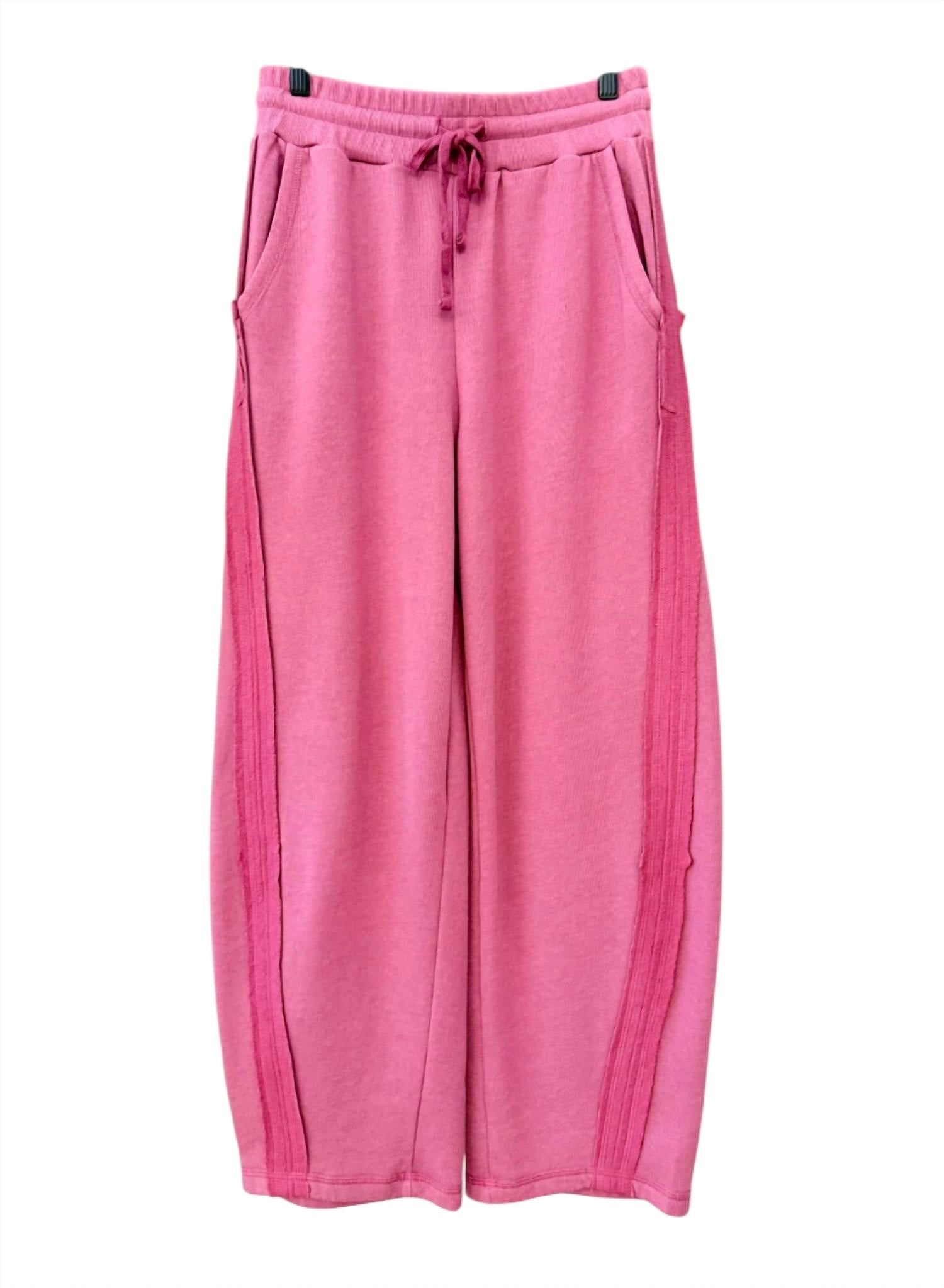 Sundry Women's Raw Seamed Pants in mauve - women's pants