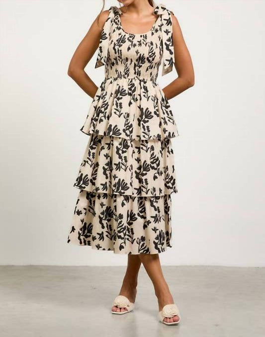 Skies Are Blue - Oliva Midi Sundress