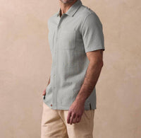 The Normal Brand - Short Sleeve Knit Getaway Button Up Shirt