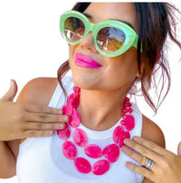 Treasure Jewels - Peony Double Haze Necklace