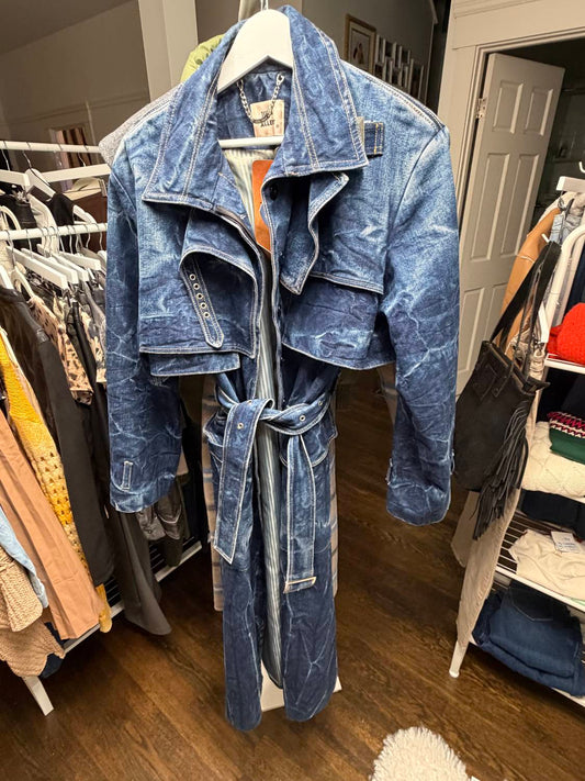 Julia Allert - Women's Belted Double Breasted Trench Coat