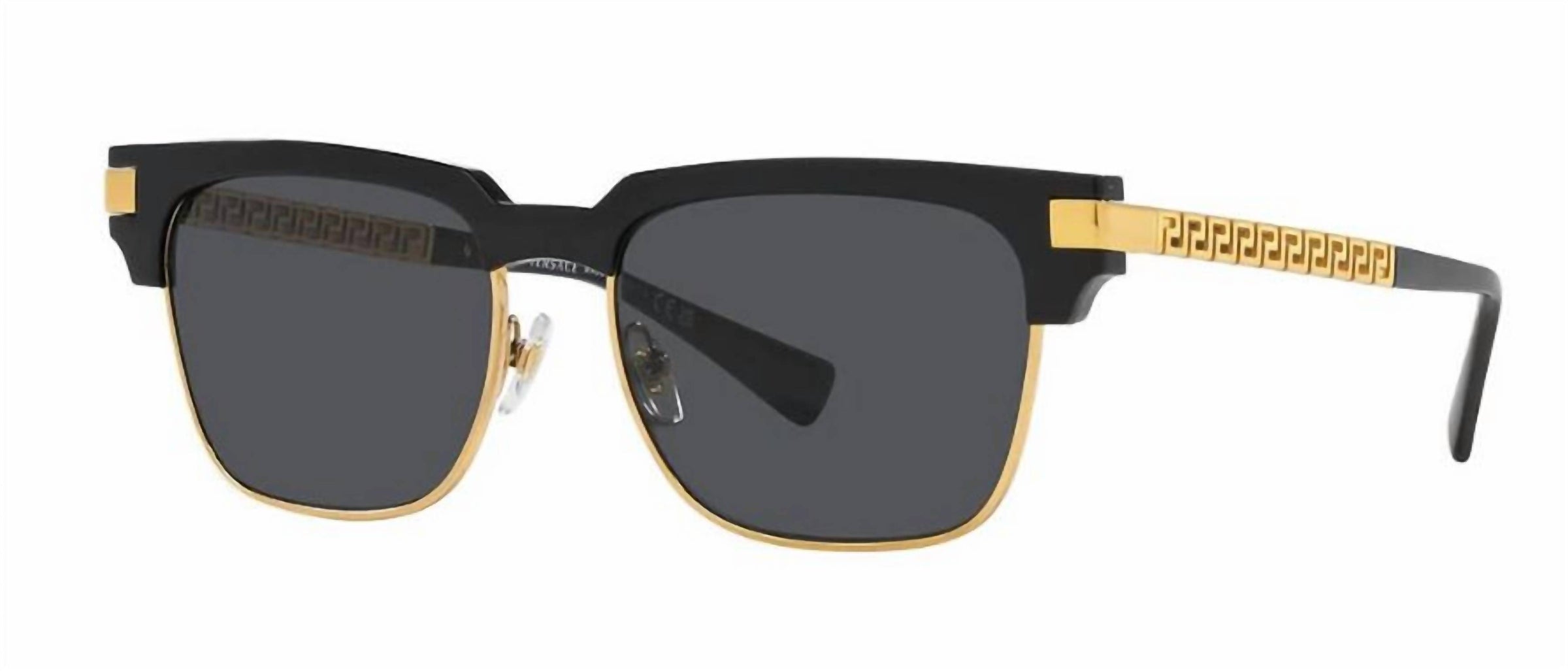 Versace - Full Rim Square Non Polarized Sunglasses 4447 - Gb1 - 87