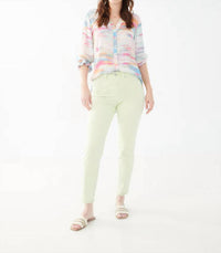 Fdj - Starla Slit Detail Three Quarter Sleeve Crepe Shirt