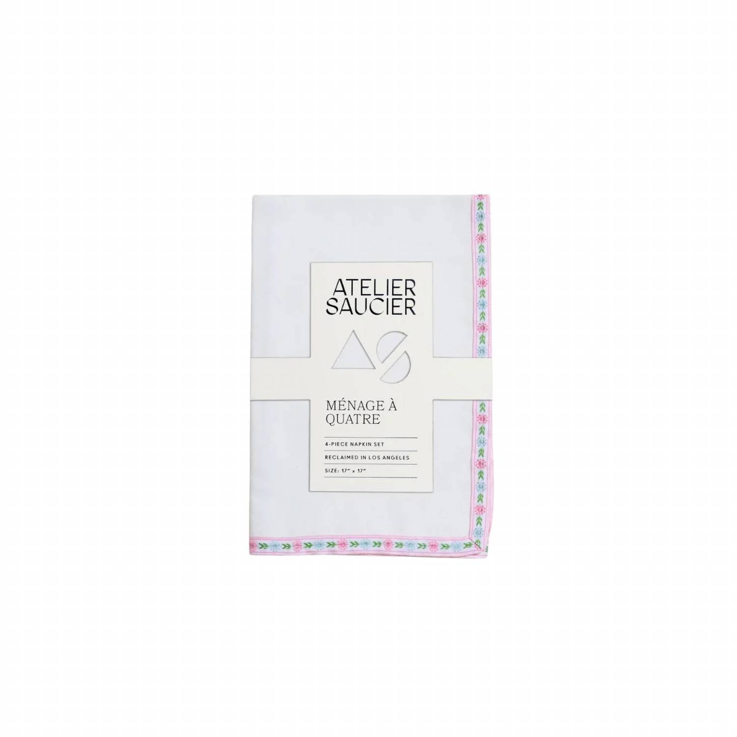 Atelier Saucier - Twill Napkins - Set Of 4