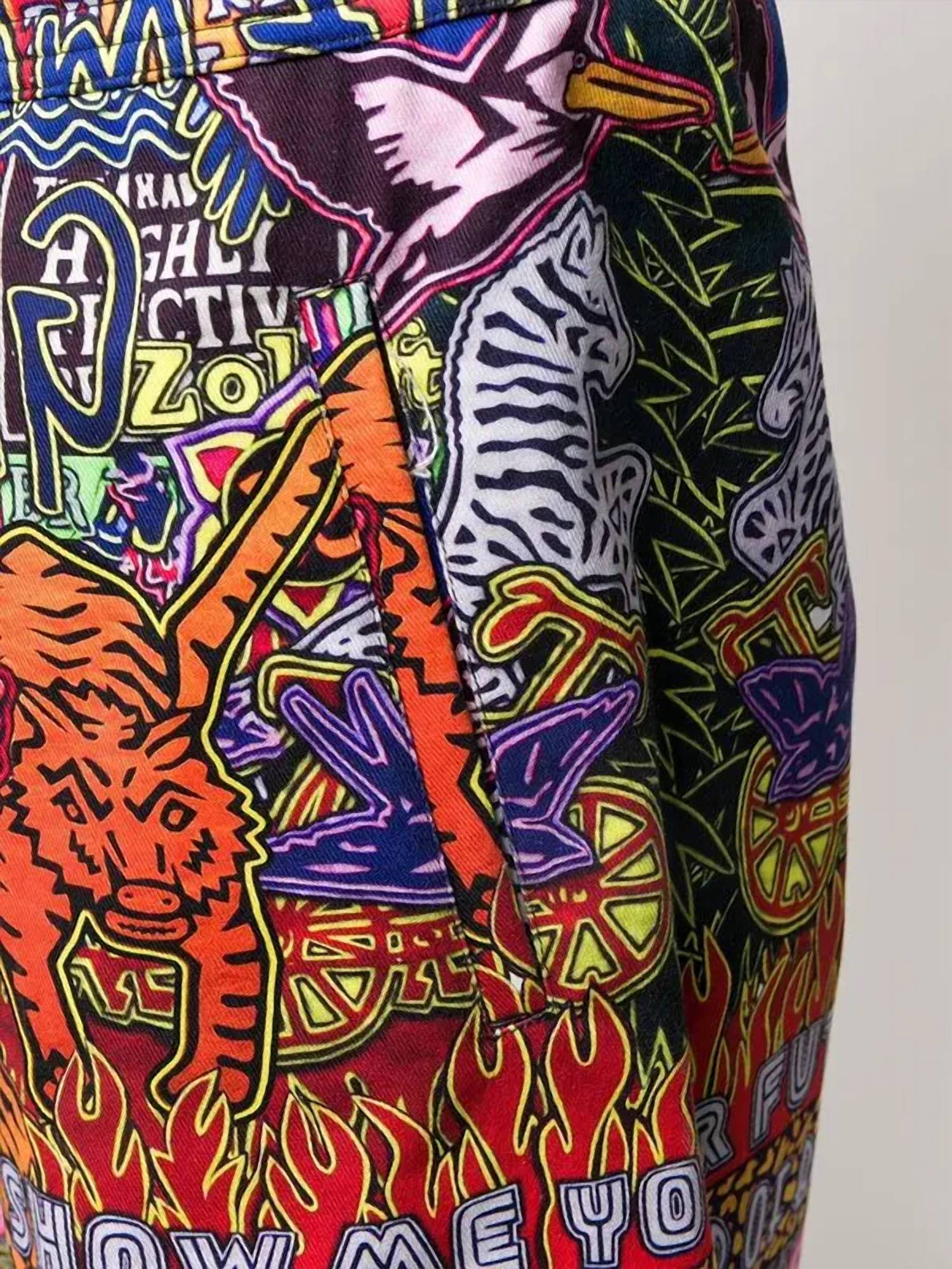 Neil Barrett - All-over Printed Shorts