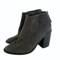 Steve Madden - Women's Replay Perf Heel Suede Bootie