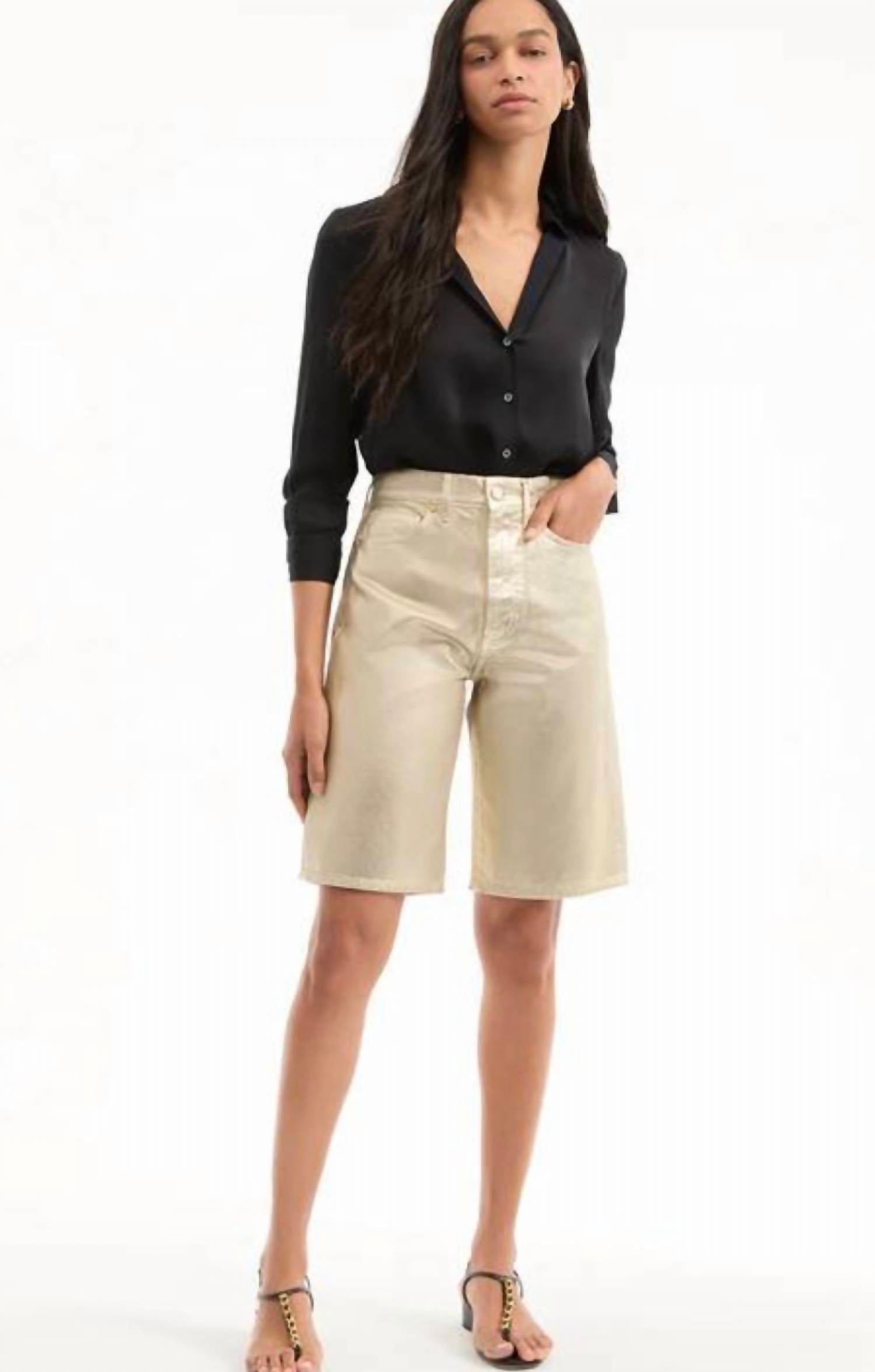 Veronica Beard - Charlotte Metallic Short
