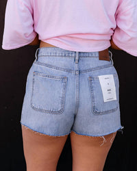 Hidden - Ava High Rise A-line Short