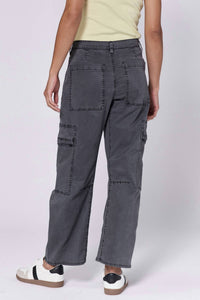 Dear John Denim - Lasso High Rise Cropped Baggy Fit Pants