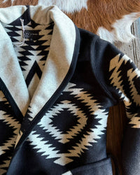 L7 Designs - Los Ojos Wool Wrap Coat