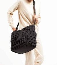 Sol And Selene - Women's Dreamer Quilted Nylon Tote Bag