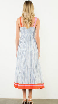 Thml - Thin Strap Striped Pattern Dress