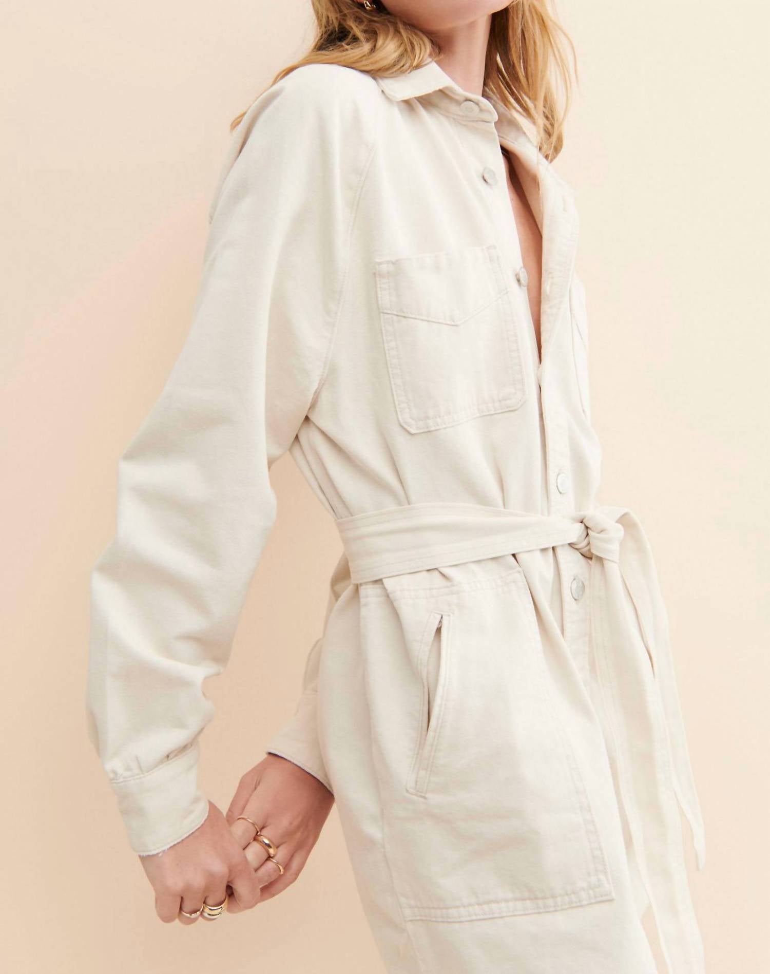 Hudson - Oversized Shirt Mini Dress