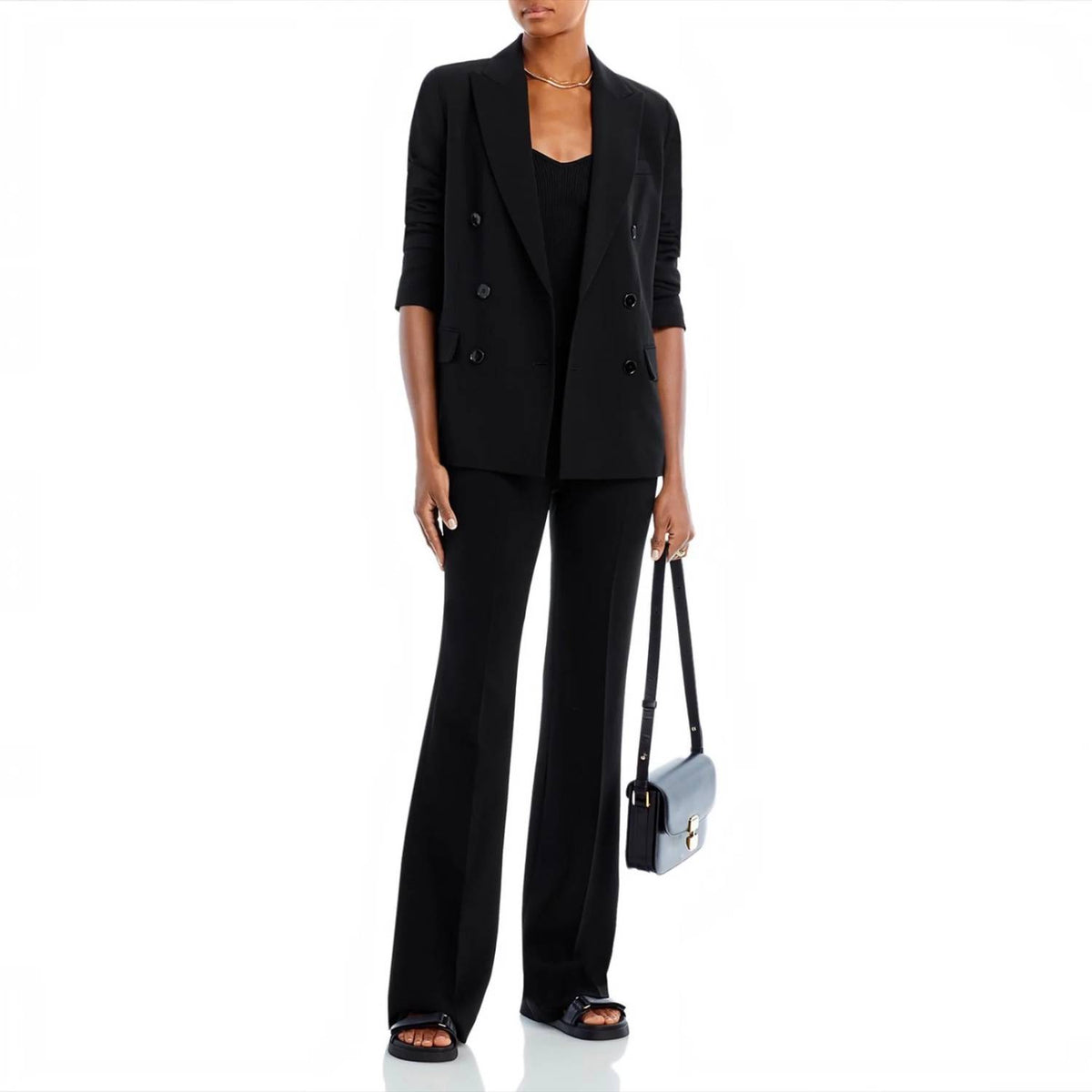 Theory - Demitria Admiral Crepe Flared Pants
