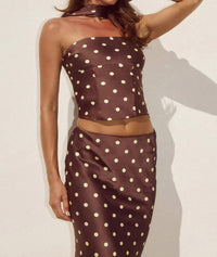 Runaway The Label - Blaine Polka Dot Top