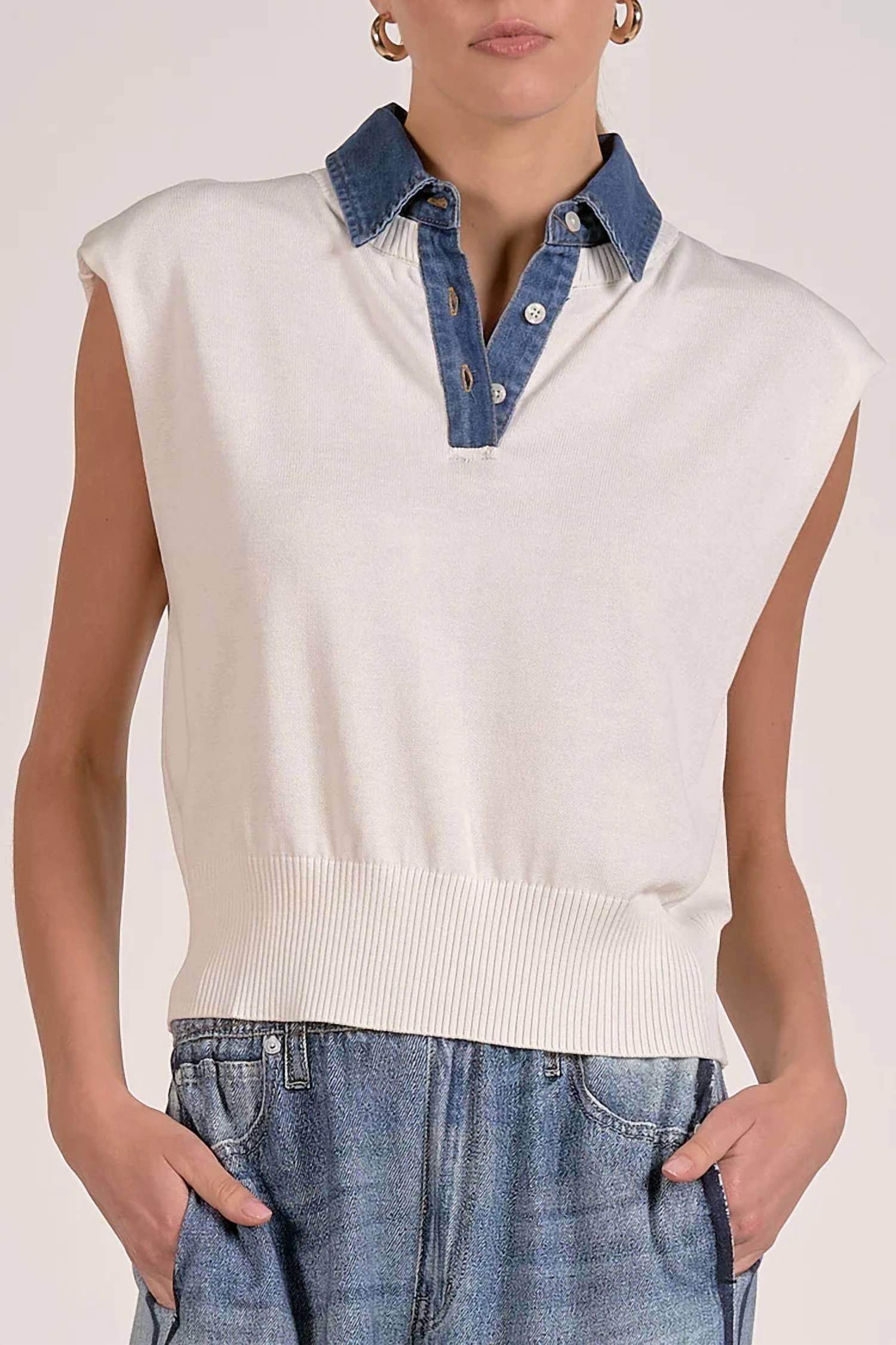 Elan - Piper Sleeveless Top