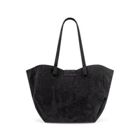 Like Dreams - Women's Harper Lock Suede Tote Bag