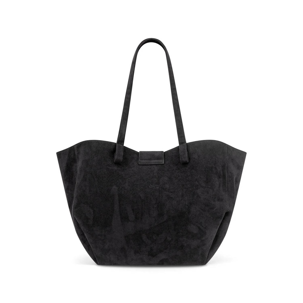 Like Dreams - Women's Harper Lock Suede Tote Bag