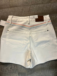 Judy Blue - Women's High Waist Rainbow Shorts
