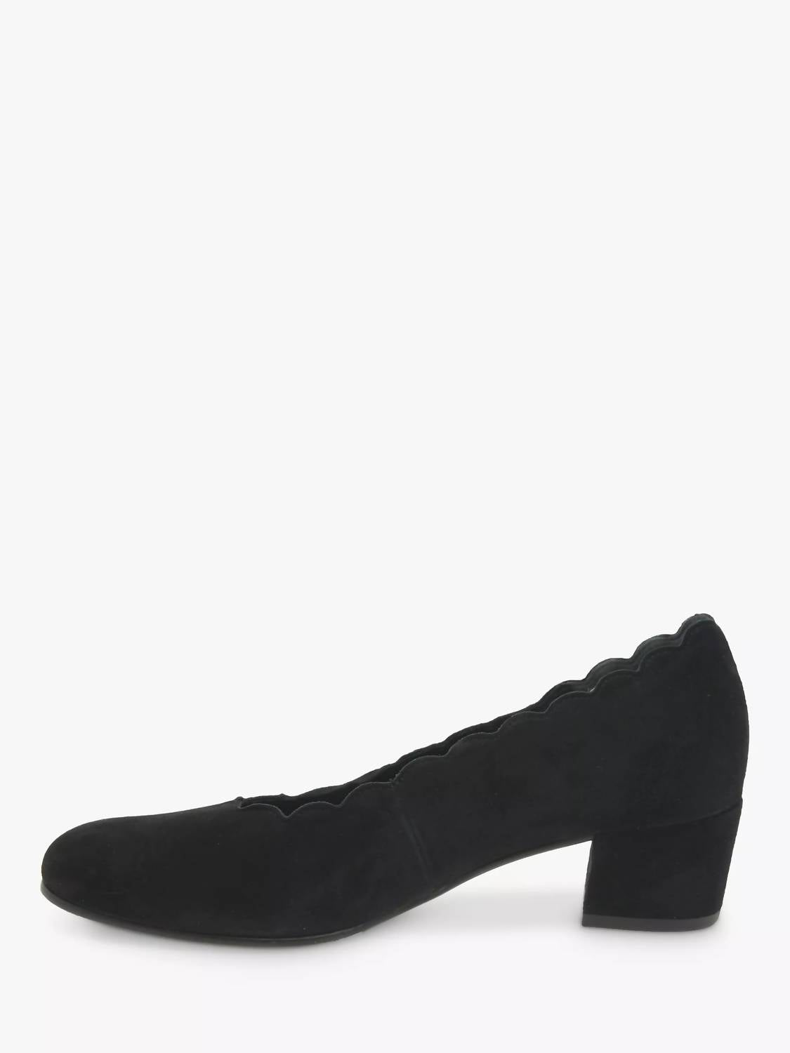 Gabor - Women's Gigi Scallop Edge Block Heel Pump