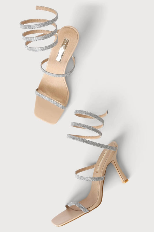 Billini - Women's Simi Glitter High Heel Sandals