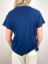 The Great. - Boxy Everglade Tee Top