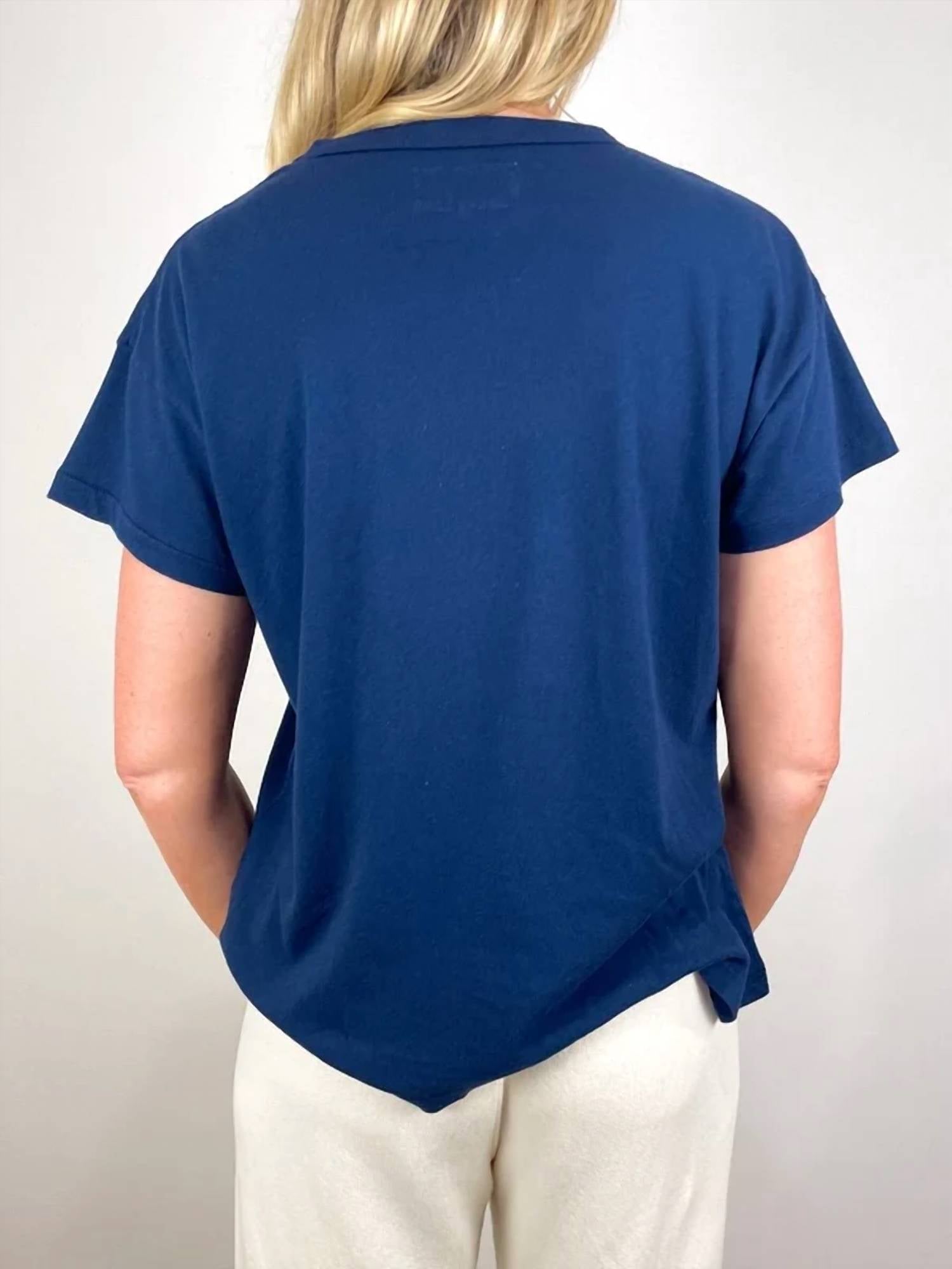 The Great. - Boxy Everglade Tee Top