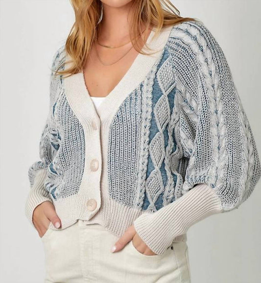 Mystree - Mixed Cardigan