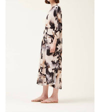 Grade & Gather - Swirl Print Kaftan Tunic Dress