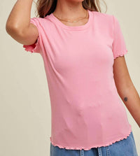 Wishlist - Soft Ribbed Knit Top