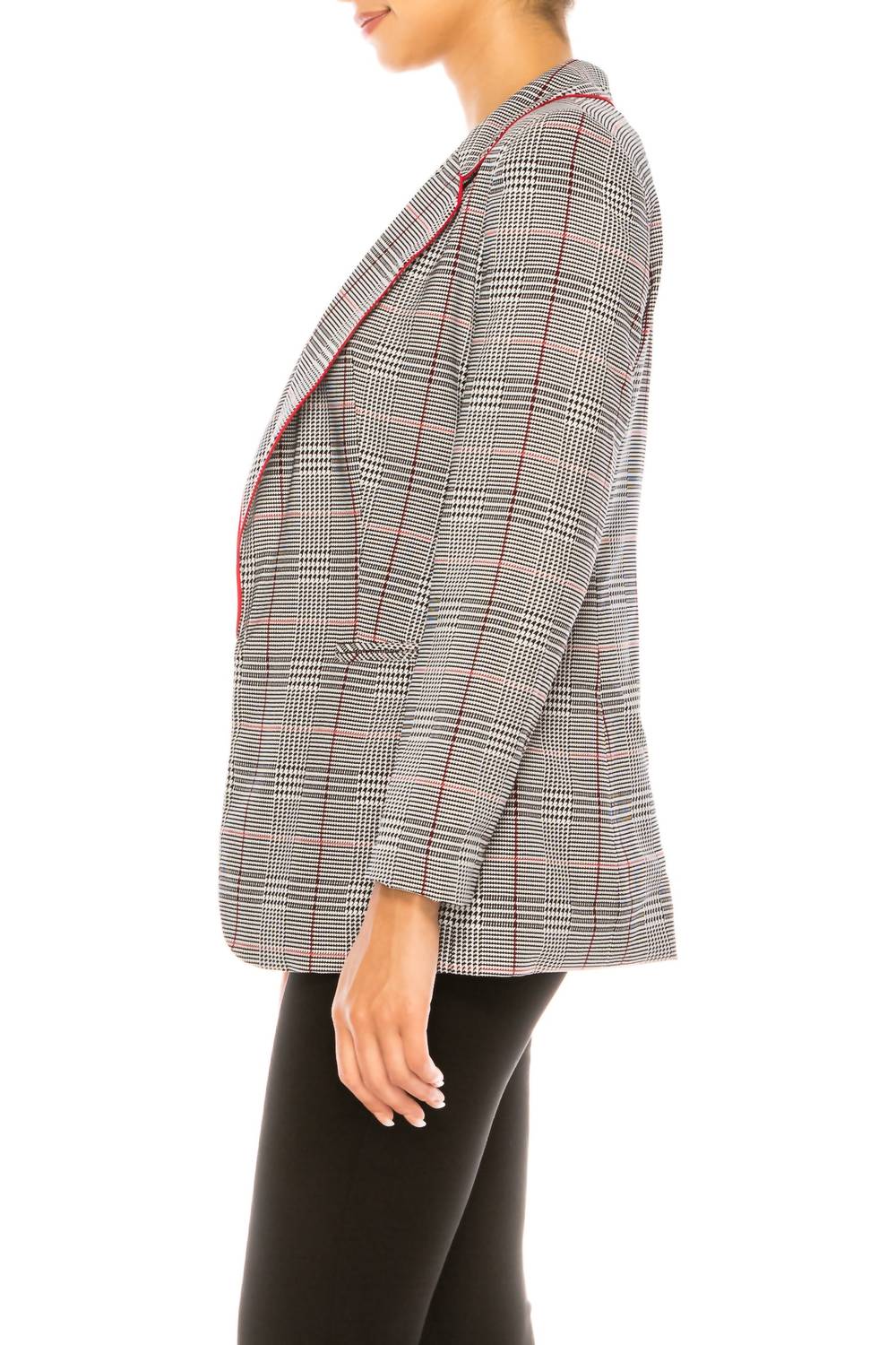 Peter Nygard - Houndstooth Print Blazer