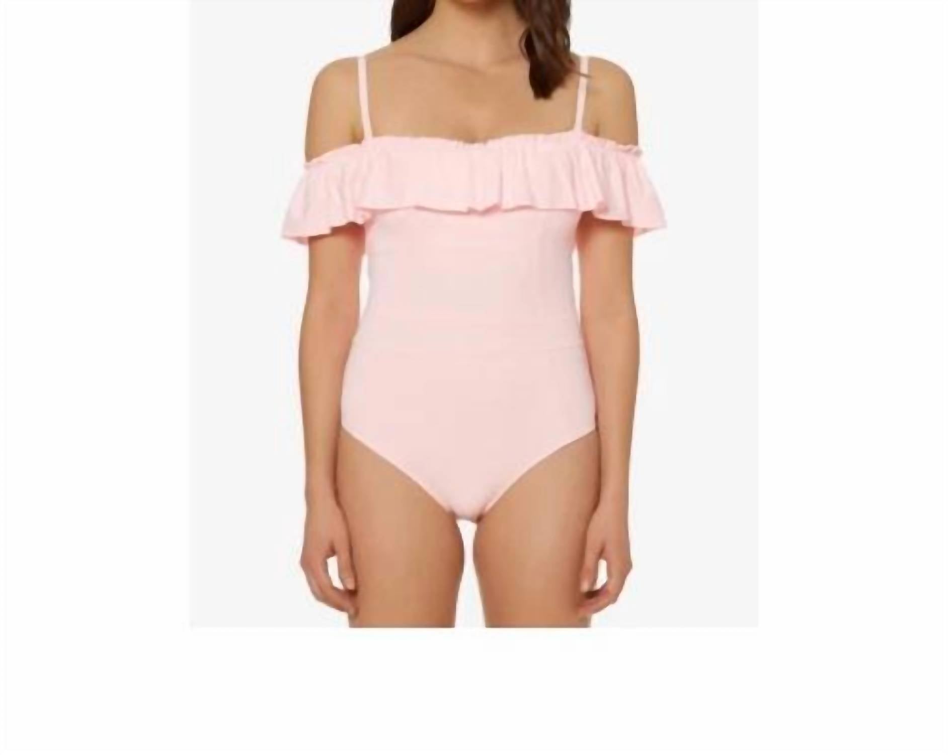Bleu Rod Beattie - Off the Shoulder One Piece Swimsuit