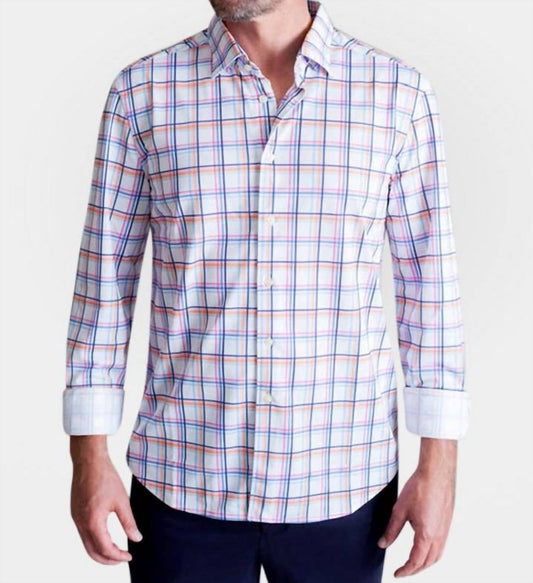 Buki - Men's Rob Plaid Long Sleeve Tech Shirt