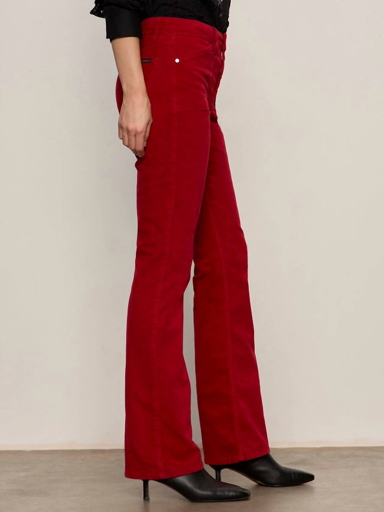 Sanctuary - Velveteen Brook Bootcut Pant