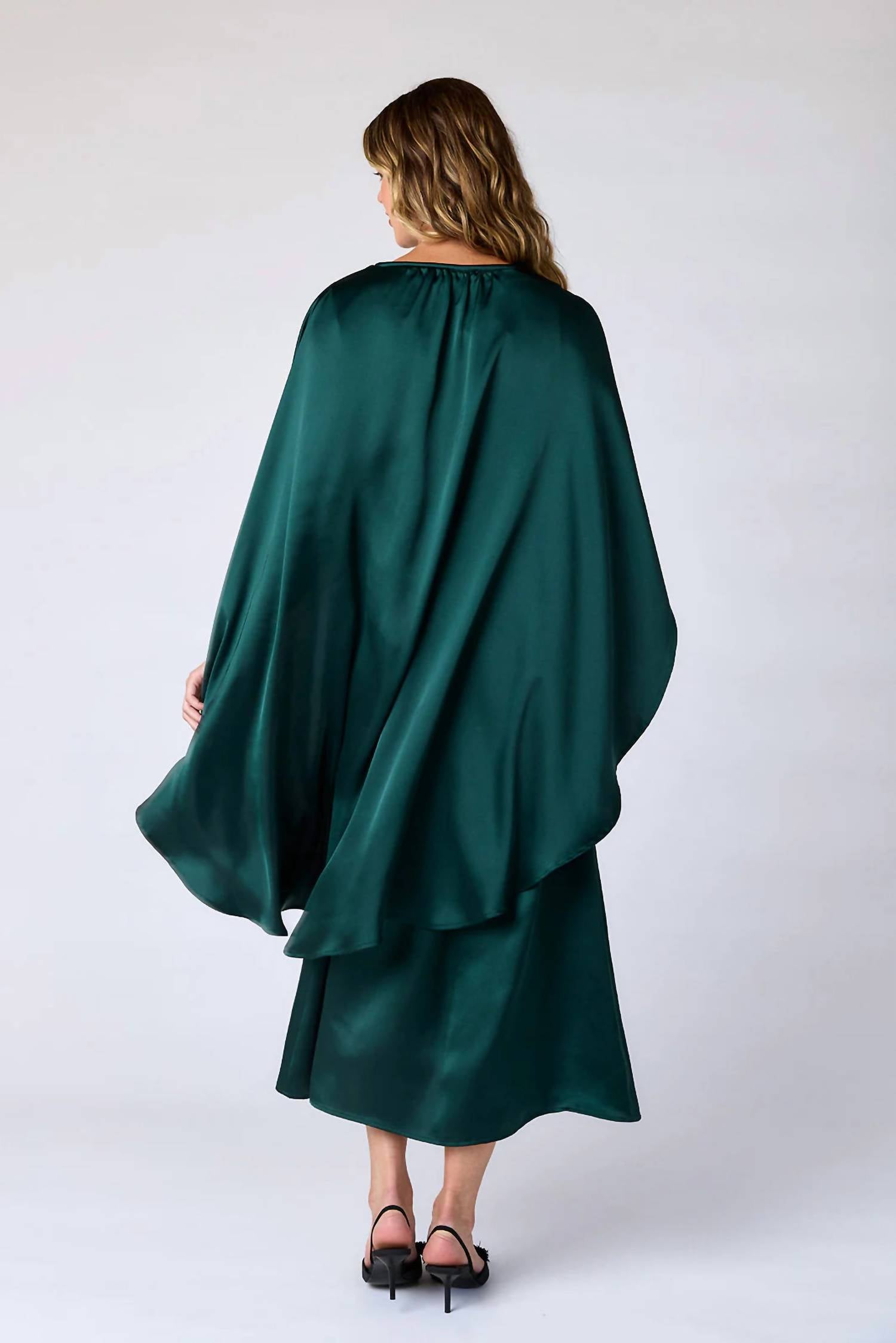 Crosby By Mollie Burch - Corinth Cape Dress