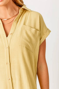 Mystree - Linen Blend Dress