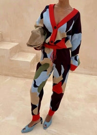Never Fully Dressed - Abstract Cuff Jogger
