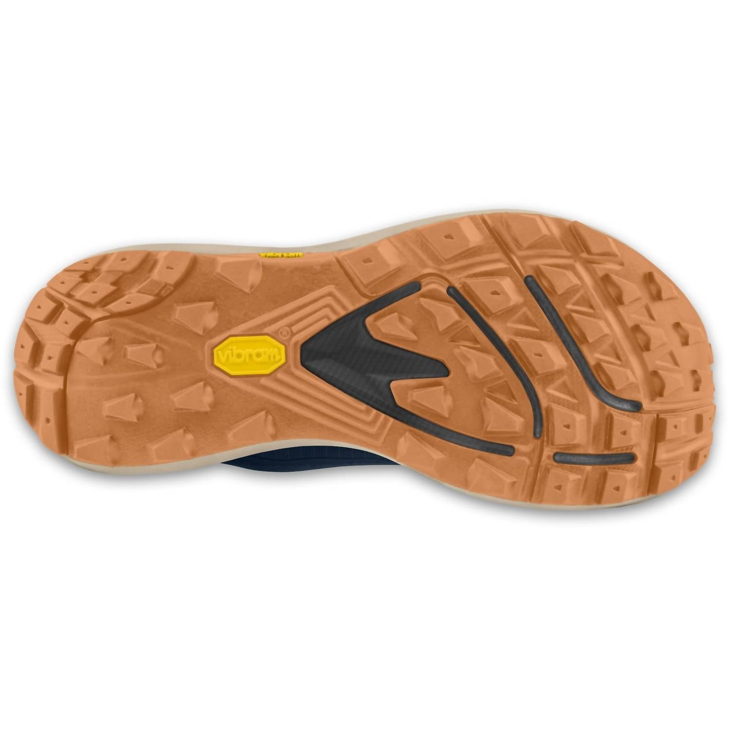 Topo Athletic Men's Terraventure 5 Trail Running Shoe in navy orange - men's shoe - view 5