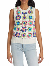 Dh New York - Sleeveless Crochet Vest