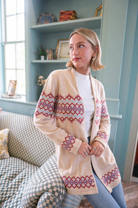 Sail To Sable - Tie Front Cardigan