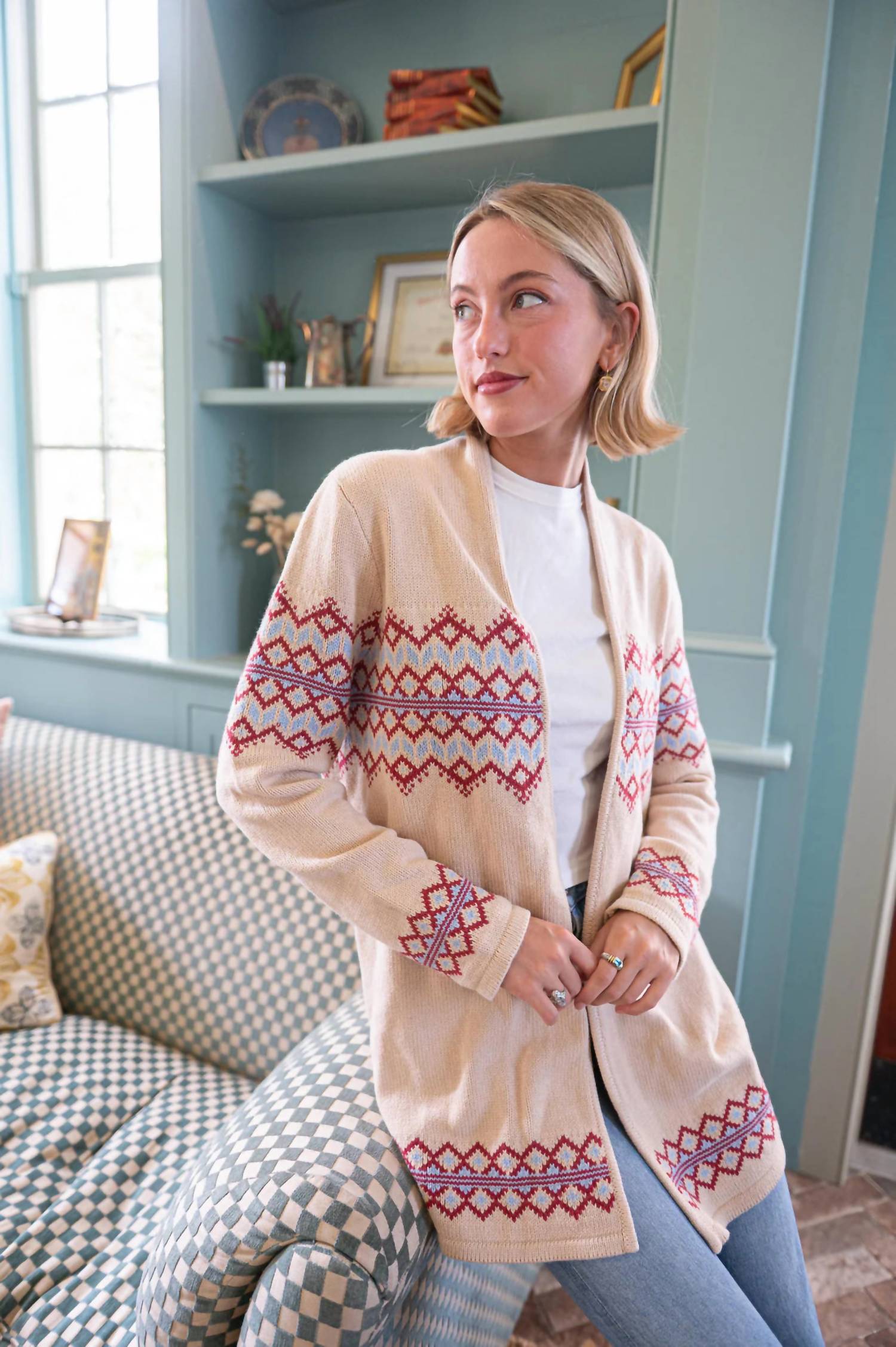 Sail To Sable - Tie Front Cardigan