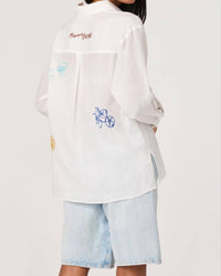 Astr - Trace Button Front Picnic Shirt