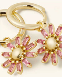 Kendra Scott - Women's Madison Daisy Drop Huggie Hoop Earrings