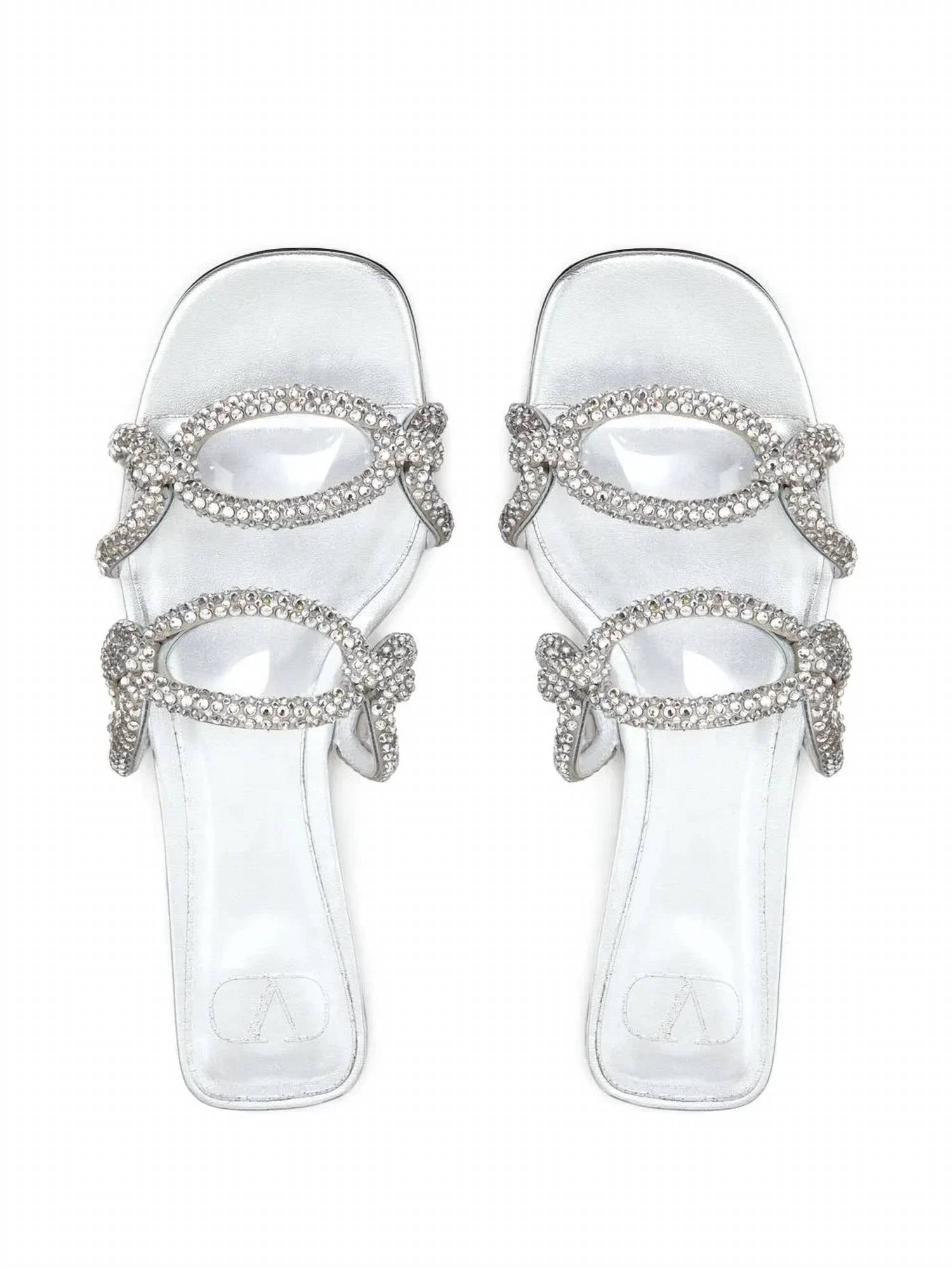Valentino Garavani - Women's Chain Embellished Sandals