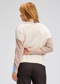 Zaket & Plover - Color Block Trim Sweater