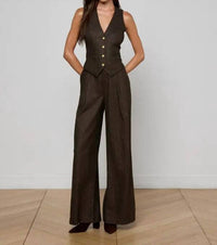 L'Agence - Drina V Neck Vest