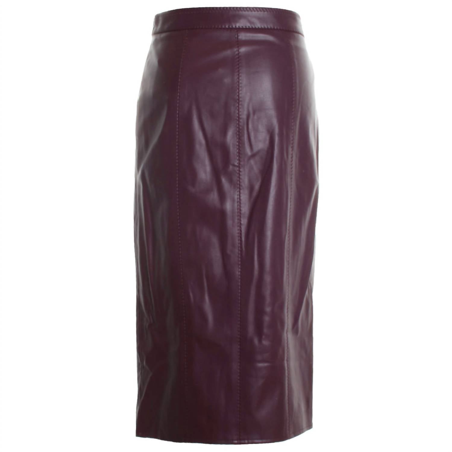 L'Agence - Women's Arlette Whipstitch Midi Skirt