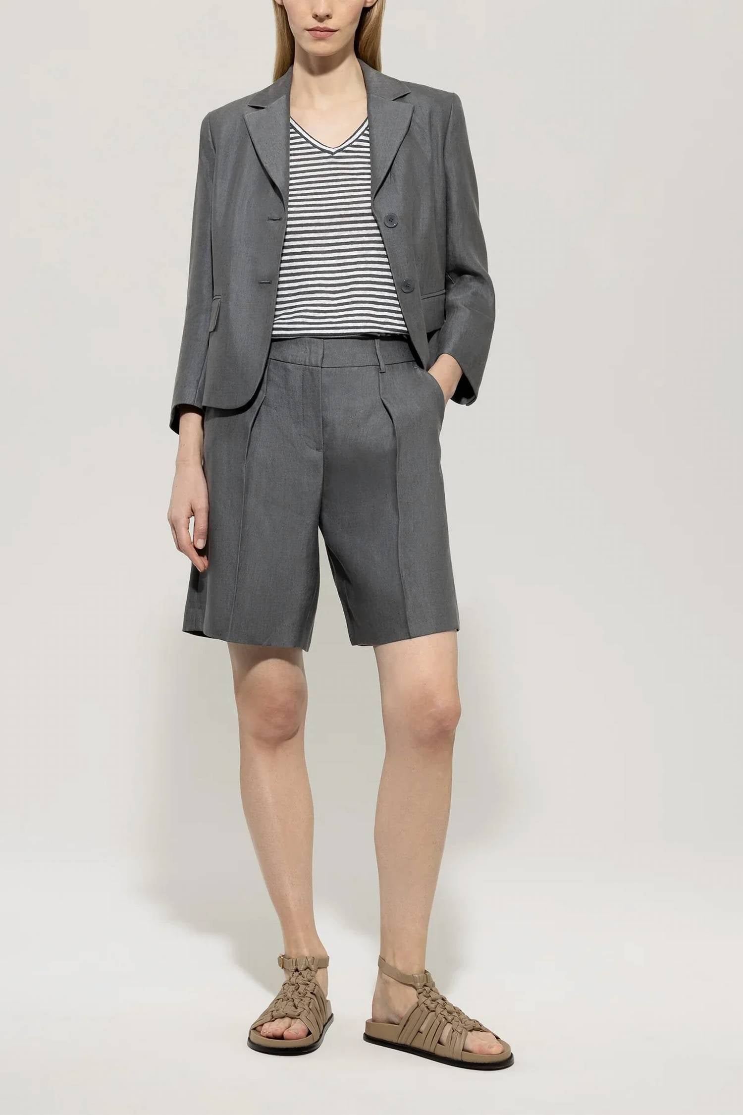 Luisa Cerano - Gabardine Bermuda Shorts