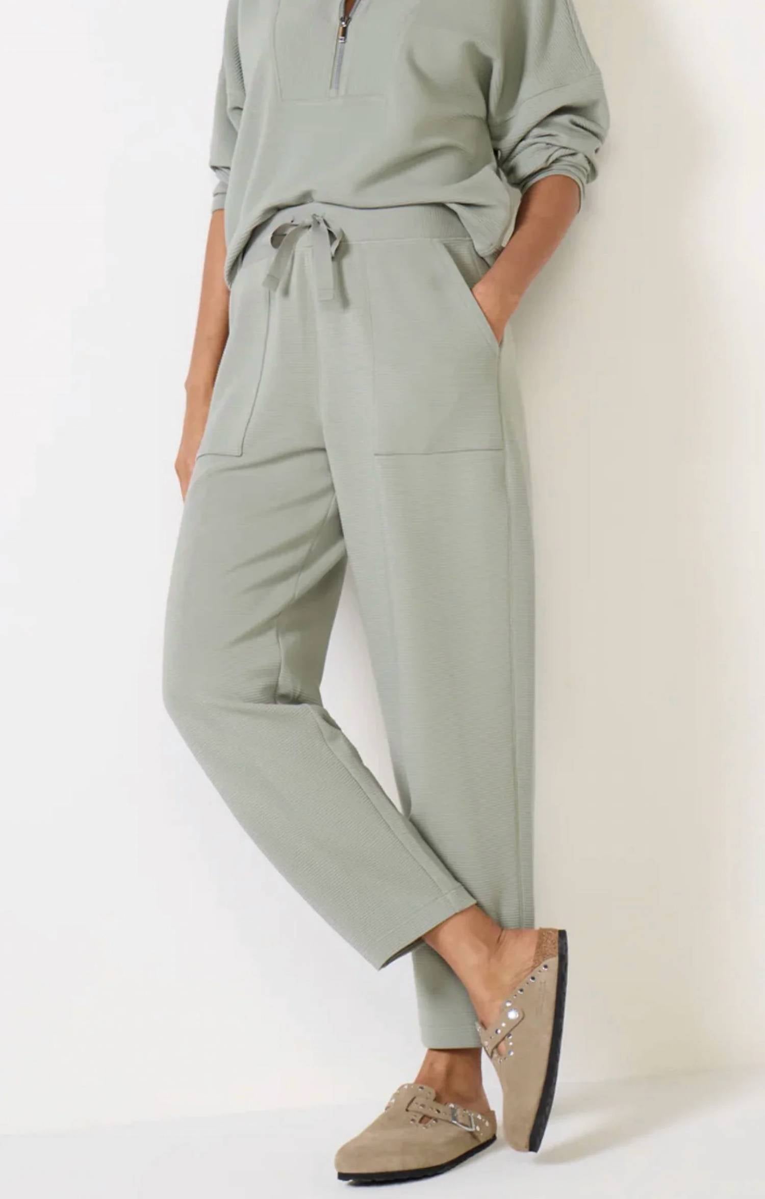 Spanx - Air Essentials French Rib Wide Leg Pants